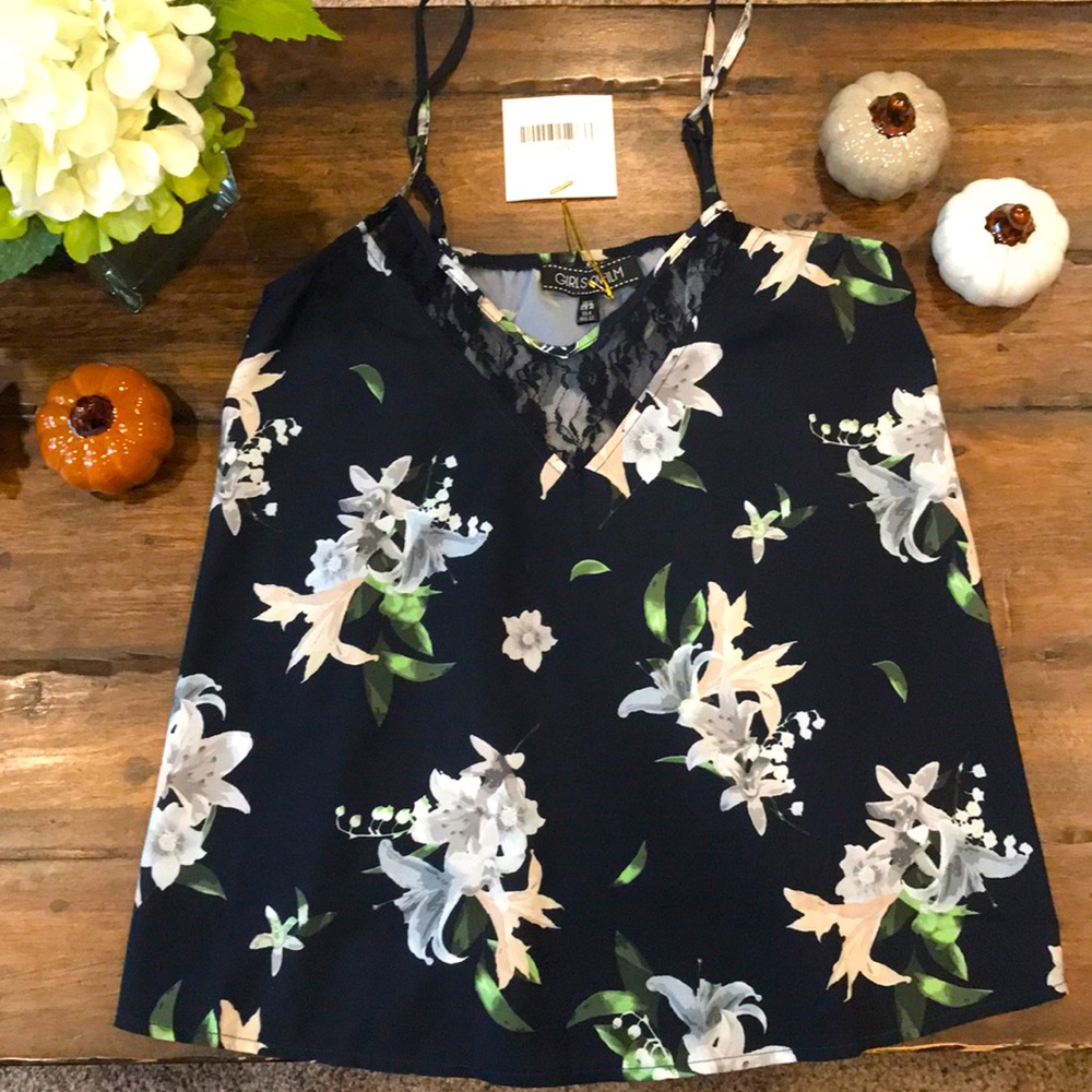 Flower “Girls on Film” Tank Top!